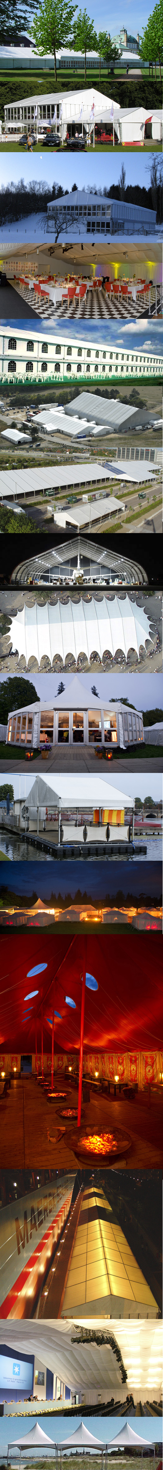 Be it an intimate dinner or a party for 10,000 people…TENTS ACROSS BORDERS