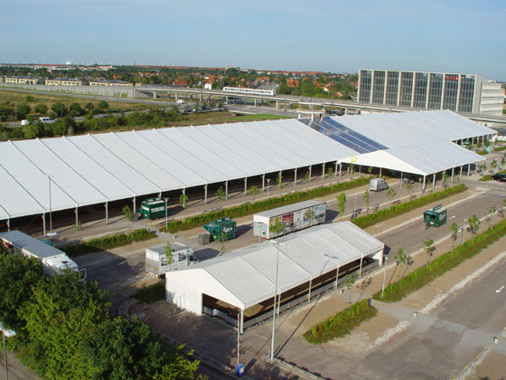 A mega tent in Denmark