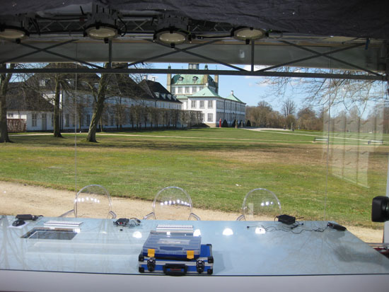 TV2 Studio at Fredensborg Castle