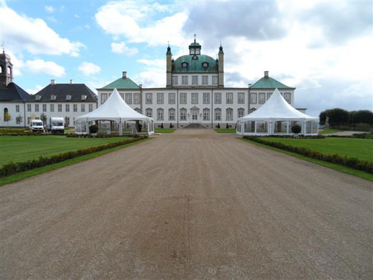 Indvielse af Brede Alle - Fredensborg Slot