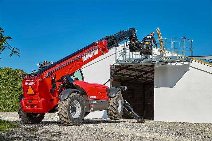 Manitou Telescopic truck 18,40m