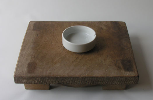Ash tray Pillivuyt with holder