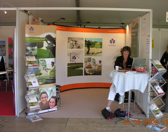 Complete exhibition stand