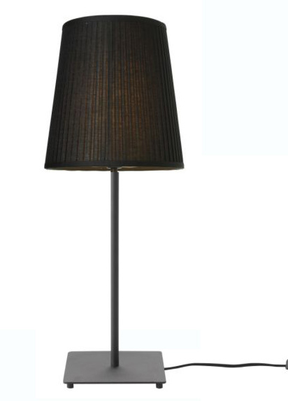 185-79303 Table lamp Black H: 23 cm lamp shade diameter 23 cm