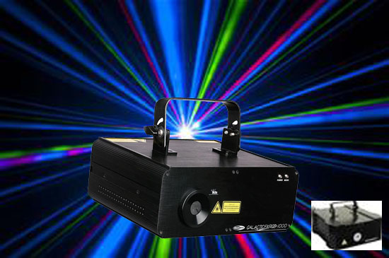 Galactic 800 RGB Laser - 160 degrees wide
