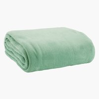 Plaid / Fleece blanket 130x160 Green