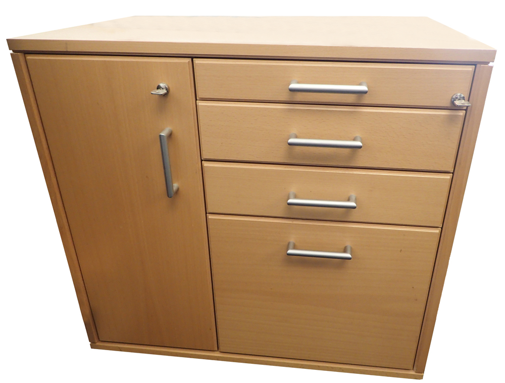 185-83950 cupboard with 4 drawers and 1 cupboard